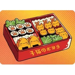 Ravensburger Verlag GmbH Puzzle Minipuzzle 100 Teile - Kawaii-Kätzchen in Bento-Box, Puzzleteile