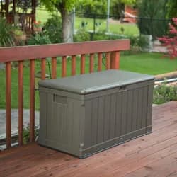 Tchibo - Kissenbox - 128x64x67cm - braun -