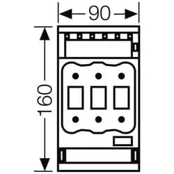 Hensel NH-Lasttrennschalter NH RT 00C