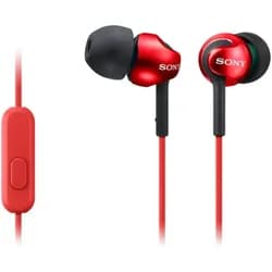 MDR-EX110AP Headset - Red