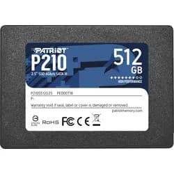 Patriot P210 SATA SSD 512GB 2,5 Zoll