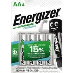 Energizer Akkus Mignon / AA / HR6 (4 Stk - 2300 mAh)