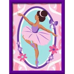 Ravensburger CreArt, Malen nach Zahlen Kinder - Primaballerina