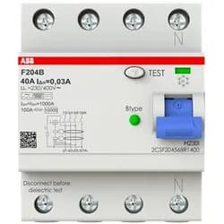FI-Schalter, F204B, 40/0,03, 1 Stk.