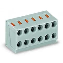 Wago 252-106, Elektronikkabel + Stecker, Grau