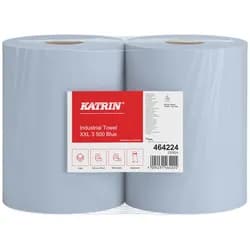 KATRIN® Putztuchrollen 3-lagig blau