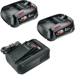 Starter-Set 18V (2 x 2,5 Ah + AL 18V-44)