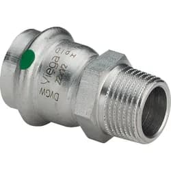 VIEGA Übergangsstück AG Sanpress Inox Edelstahl 35mmx1 1/4"