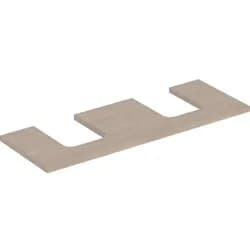 Geberit ONE WT-Pl. Aus re/li f. AWT Schalenf. 135x3x47cm, Eiche
