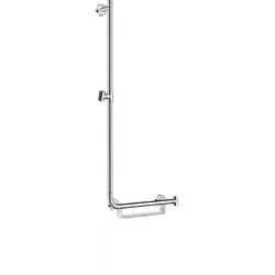 hansgrohe Brausestange Unica Comfort 1100mm, weiß/chrom, links