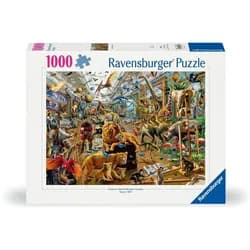 Ravensburger Puzzle Erwachsenenpuzzle 1000 Teile - Chaos in der Galerie, Puzzleteile