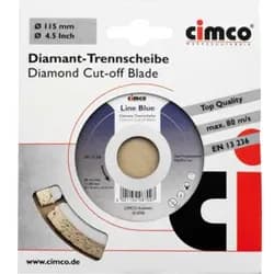 Cimco Diamanttrennscheibe D=125mm 208702