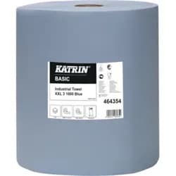KATRIN® Putztuchrollen 2-lagig blau