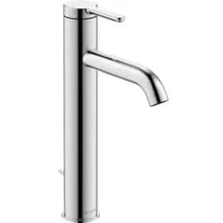 Duravit Waschtisch-Einhebelmischer L C.1 Ausl. 136mm, m Zugst.-Ablaufgarn., chrom
