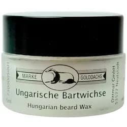 Bartwichse ung.in der Glasdose Golddachs