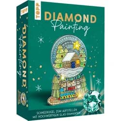 Diamond Painting Set Schneekugel