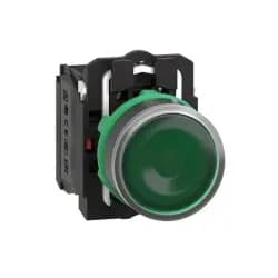 Illuminated pushbutton