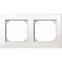 Merten M-PLAN-Rahmen 2f. pws/gl 515219