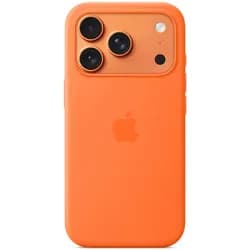 iPhone 17 Pro Silicone Case with MagSafe - Orange