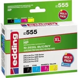 Edding Tintenpatronen-Set ersetzt HP »953XL BK/C/M/Y« schwarz