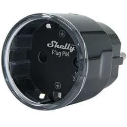 SHELLY PLUGPMG3B - Shelly Plug PM Gen3, schwarz