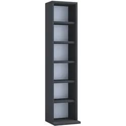 VCM Elementa Regal 6 Fächer schwarz.
