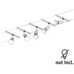 Paulmann Seilsystem Spice SaltLED Basisset - Silber