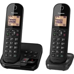Panasonic Schnurlostelefon KX-TGC422GB schwarz Duo
