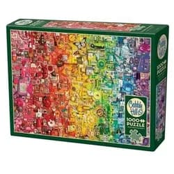 Spiel Farbiger Regenbogen 1000 Teile