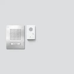 Siedle Audio-Set Classic CLAB 850-1 Edelstahl Weiß Set