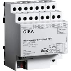 Gira Heizungsaktor 6f basic 211400