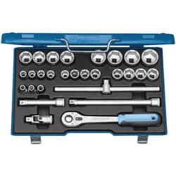 Steckschlüssel-Satz GEDORE 19 VMU-10, 28-teilig 1/2"