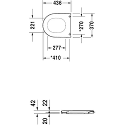 Duravit WC-Sitz weiß