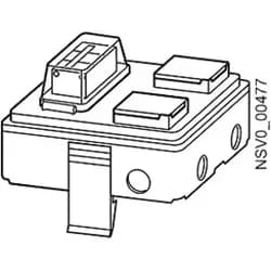 Siemens Abgangskasten BD2-AK1/2SD163FIA161 16A 2x1pol.