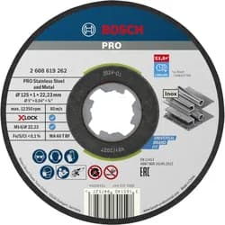 BOSCH Trennscheiben X-LOCK Standard for Inox