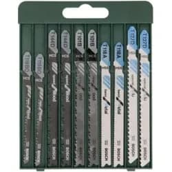 10-piece jigsaw "WM" blade set