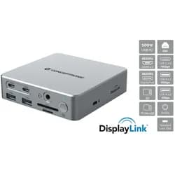 Conceptronic DONN25G 15-in-1 DisplayLink USB 3.2 Gen 2 Dockingstation