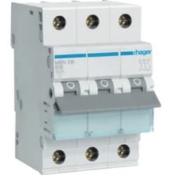 Hager MBN316 B16 Einbauautomat 3p