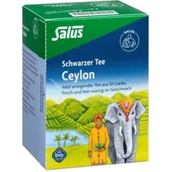 Ceylon Schwarzer Tee bio Salus Filterbeutel