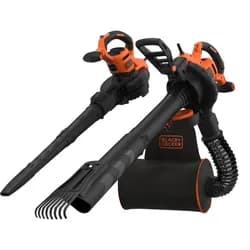 Laubbläser, Laubsauger BLACK+DECKER BEBLV301-QS, 3 in 1