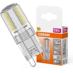OSRAM PIN G9 LED Lampe 2,6W wie 30W neutralweisses Licht Stiftsockellampe