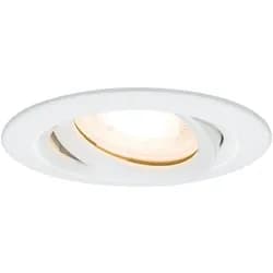 PAULMANN Prem EBL Nova IP65 schw LED 1x7W GU10 Ws