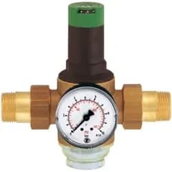 Riegler Druckregler für Trinkw., DVGW-, R 1, 1,5 - 6 bar, PE max.16