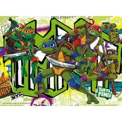 Ravensburger Puzzle Kinderpuzzle 200 XXL Teile - Teenage Mutant Ninja Turtles - Die unb..., Puzzleteile