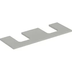 Geberit ONE WT-Pl. Aus re/li f. AWT Schalenf. 135x3x47cm, greige matt