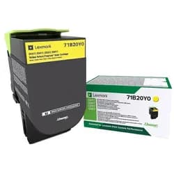 Lexmark Toner 71B20Y0 gelb
