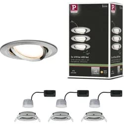 Deckenleuchte Nova in Alufarben max. 6,5 Watt Deckenlampe