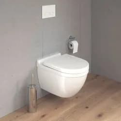 WWC-Set Starck 3, rimless, Durafix - weiß