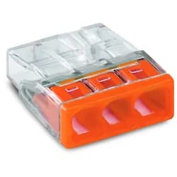 WAGO Compact-Steckklemmen 3x2,5mm2 100 Stk.