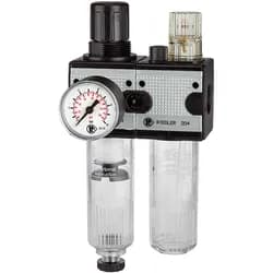 Riegler Wartungseinheit 2-tlg. »multifix«, mit PC-Behälter, BG 3, G 1/2